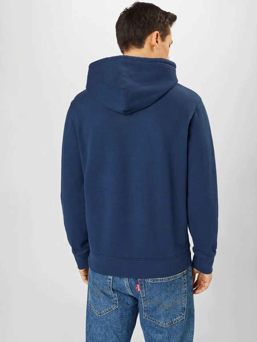 Толстовка LEVI'S Regular fit 'Original Housemark Hoodie' темно-синего цвета — фото 3