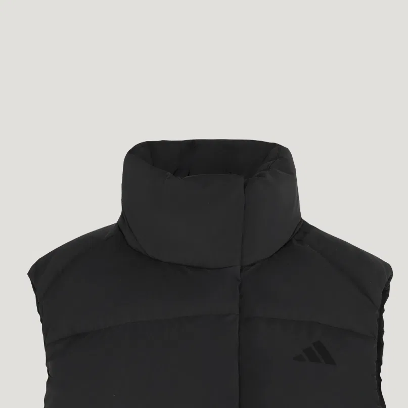 Женский жилет с принтом Adidas, Black — фото 4