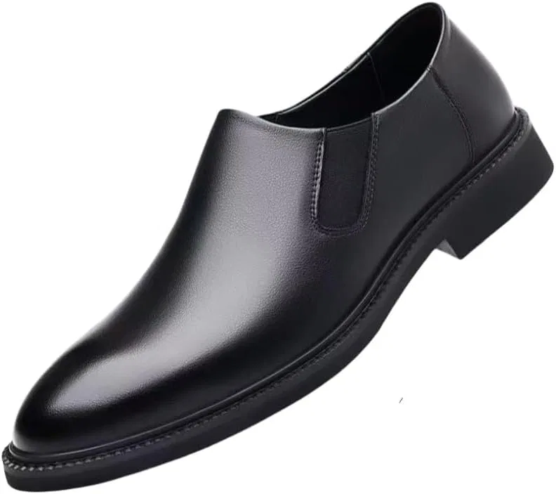 Мужские лоферы, повседневные, Slip-on, Black FmShi
