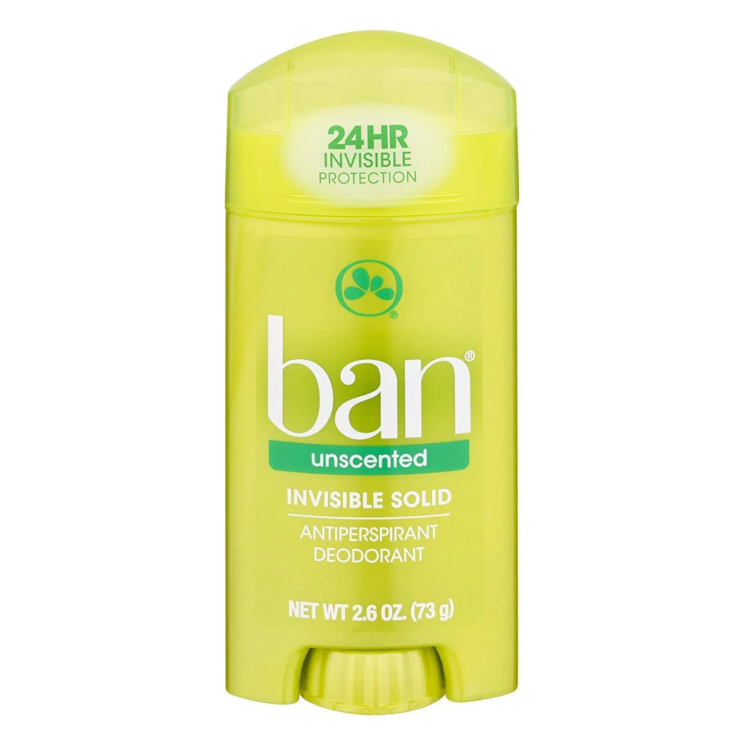 Дезодорант антиперспирант Ban Invisible Solid Unscented, 6 шт по 76 мл