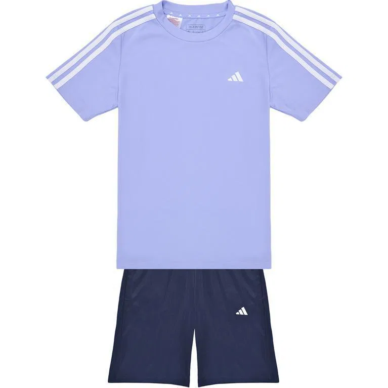 Детский спортивный комплект с длинным рукавом, Adidas, Blue