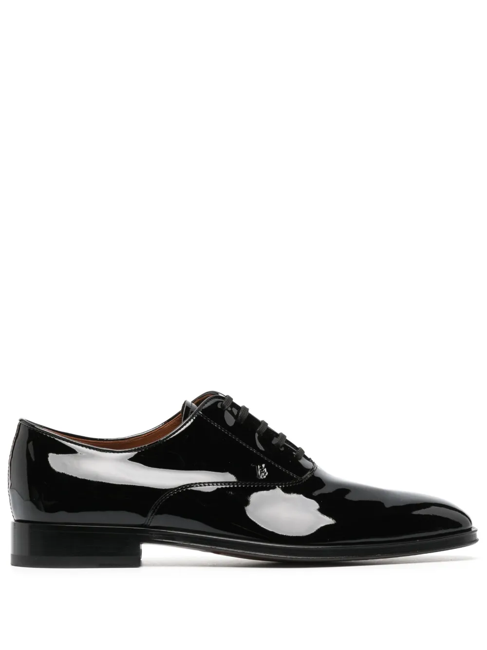 Лакированные оксфорды TOD'S, черный
