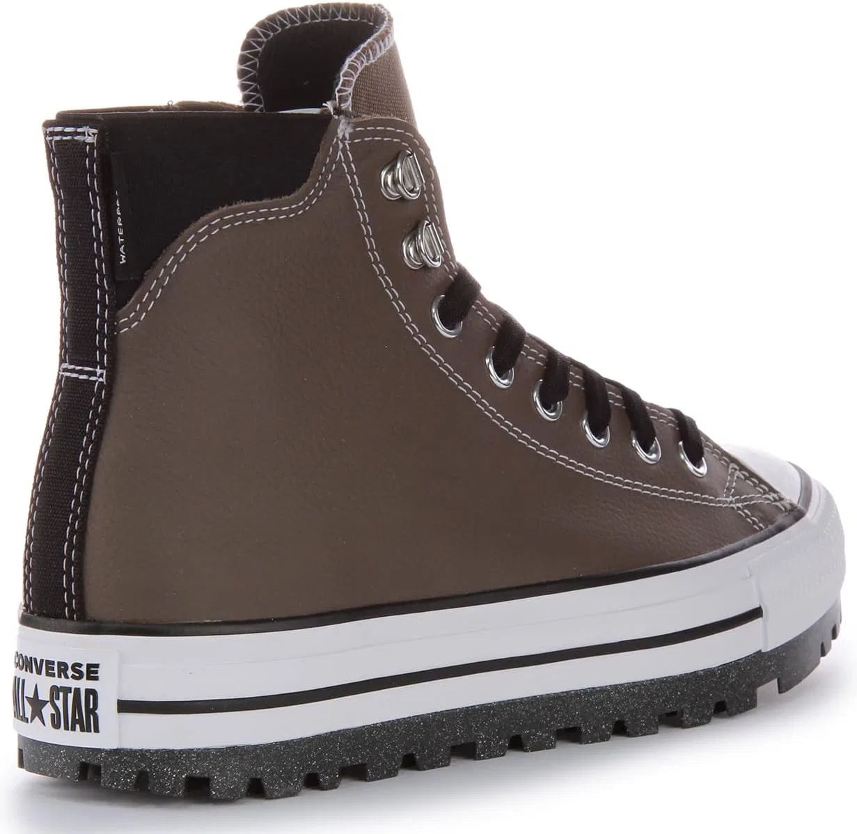 Ботинки CONVERSE AS City Trek WP Boot Lea Braun Schwarz EU, Brown Black — фото 3