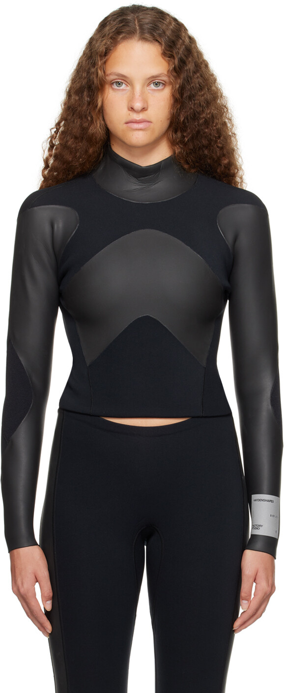 

Эксклюзивная черно-серая футболка с длинным рукавом Haydenshapes от SSENSE Dion Lee, Черный, Эксклюзивная черно-серая футболка с длинным рукавом Haydenshapes от SSENSE Dion Lee