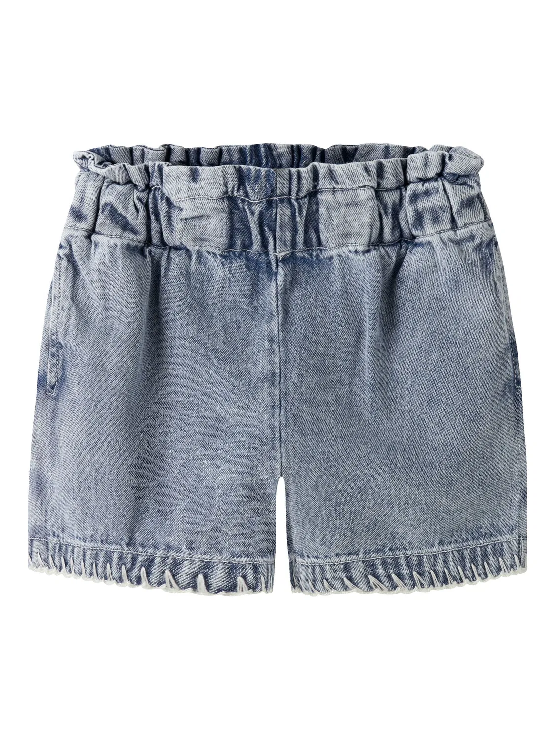 Шорты джинсовые с регулируемым поясом, Name it, medium blue denim