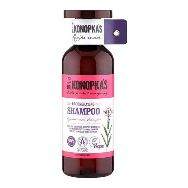 

Регенерирующий шампунь для волос Konopka'S Dr. Konopka's, 500 мл