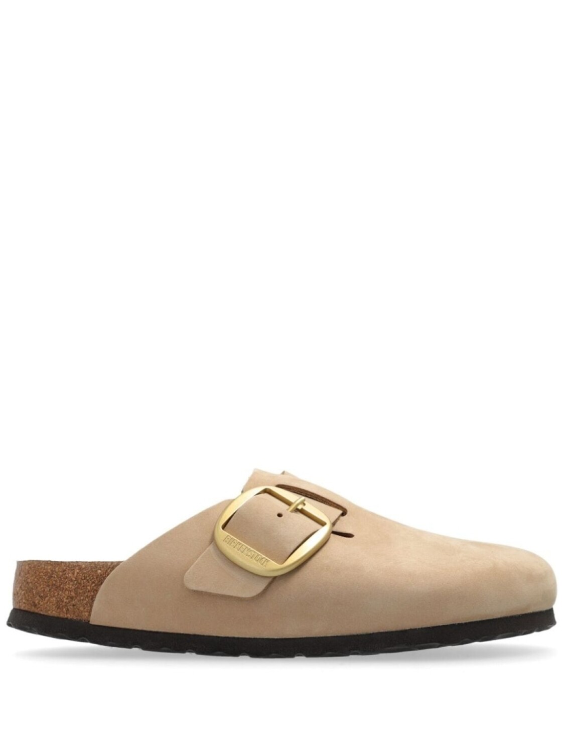Birkenstock кожаные сандалии с пряжками, нейтральный цвет