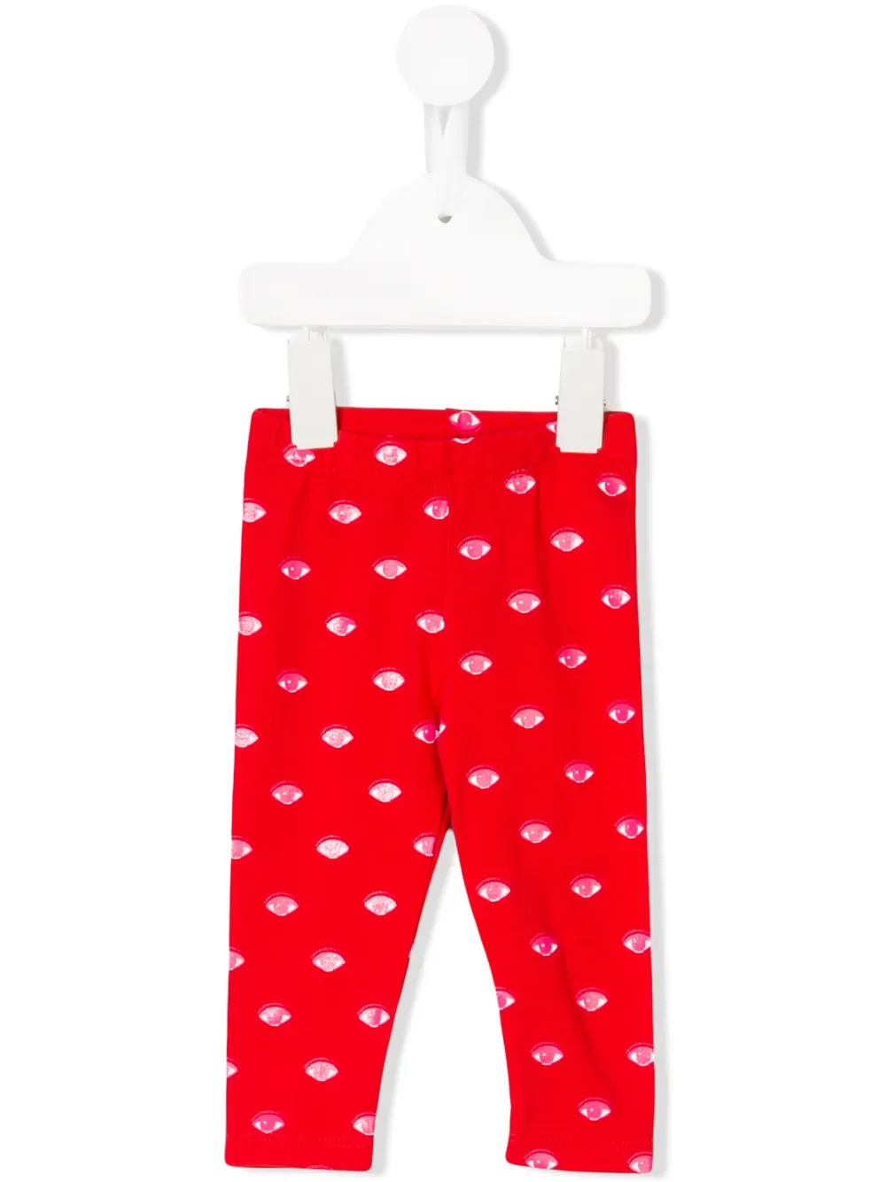 Леггинсы с принтом Kenzo Kids, красный