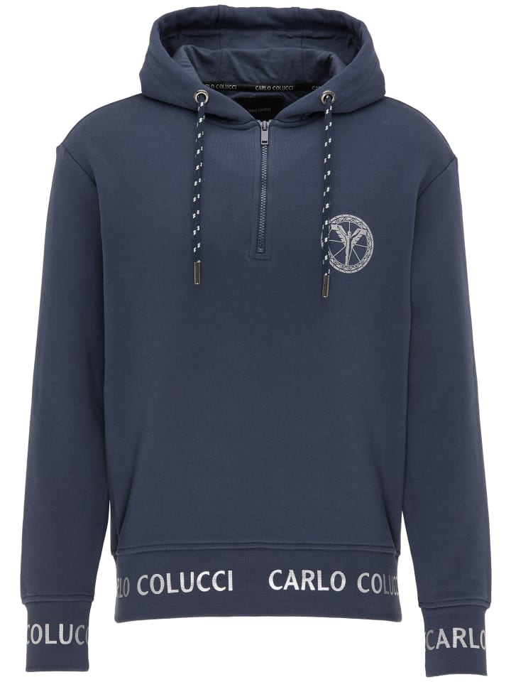 

Толстовка Carlo Colucci, темно-синий