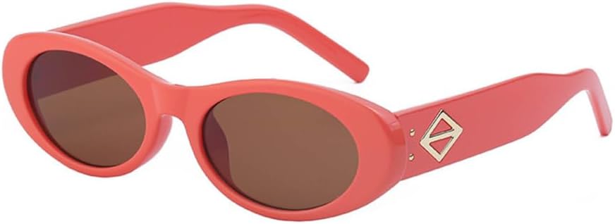 

Модные женские солнцезащитные очки 2027 года, маленькая овальная оправа, элегантные очки для активного отдыха, защита от УФ-излучения UV400, винтажные женские очки MTZJH, C6