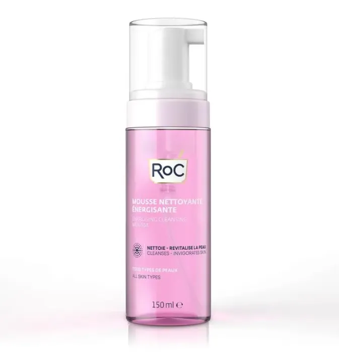 

RoC Cleansers Очищающий мусс для лица Energizing 150 мл Устраняет загрязнения