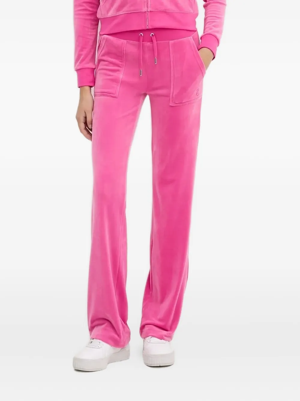 

Брюки с карманами-клапанами Juicy Couture, розовый