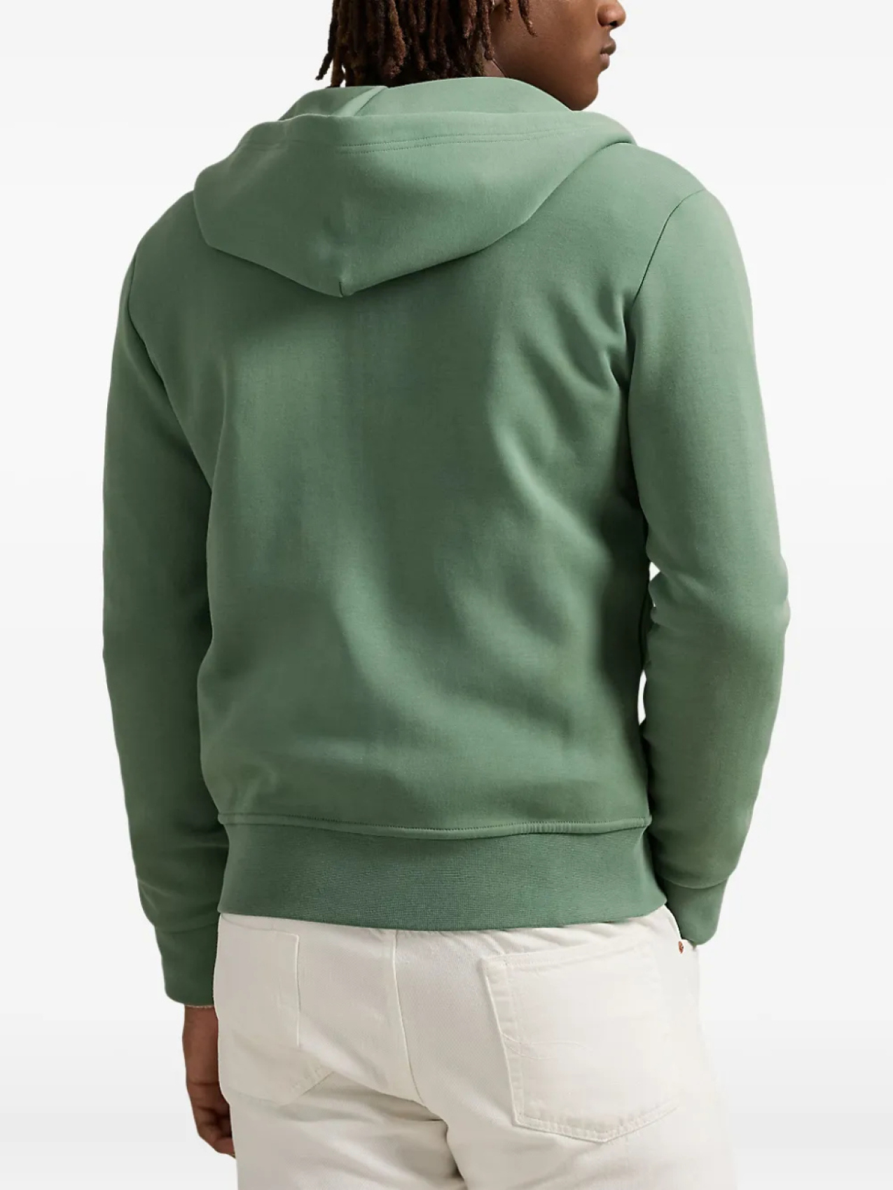 Polo Ralph Lauren худи на молнии, зеленый — фото 3