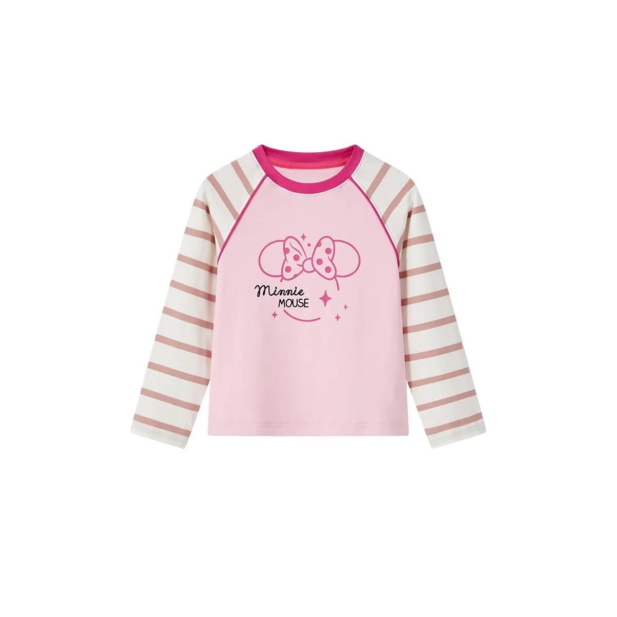 Футболка для детей Crew Neck Moderate Disney, розовый