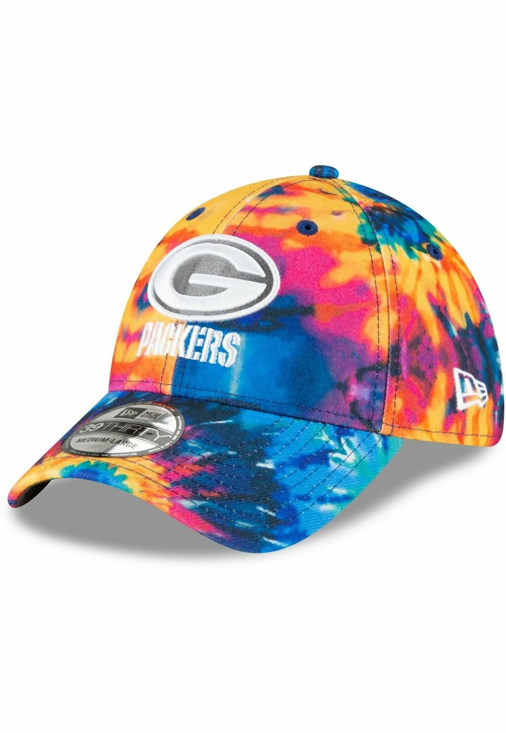 

Бейсболка STRETCH NFL CRUCIAL CATCH 2020 New Era, цвет green bay packers