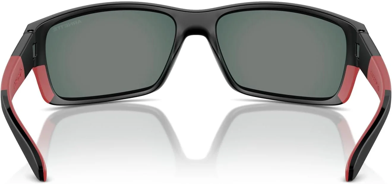 

Мужские солнцезащитные очки ARNETTE, черная/красная матовая/блестящая оправа, серые зеркальные оранжево-желтые линзы, 61 мм, Frambuesa Black/Red Matte/Shin