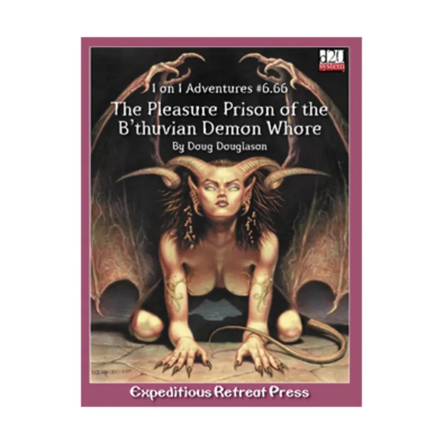 

Модуль Pleasure Prison of the B'thuvian Demon, 1 on 1 Adventures (d20)