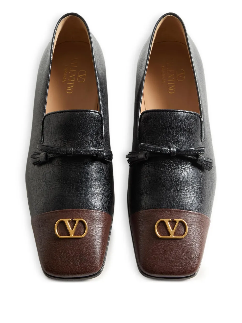 Лоферы Babouchoes с кисточками Valentino Garavani, черный — фото 3