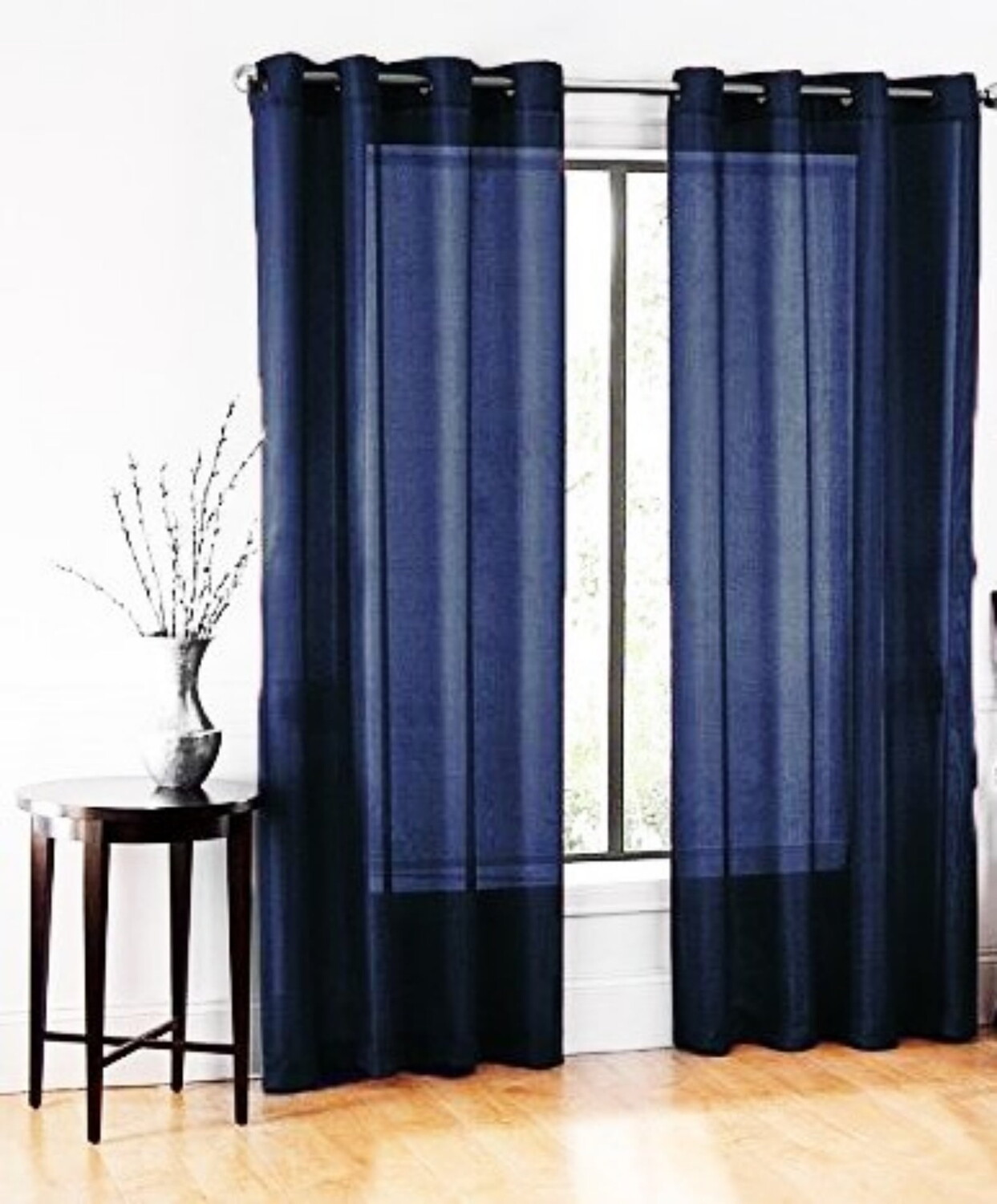 

Занавеска с люверсами Gorgeous Home Linen, синий
