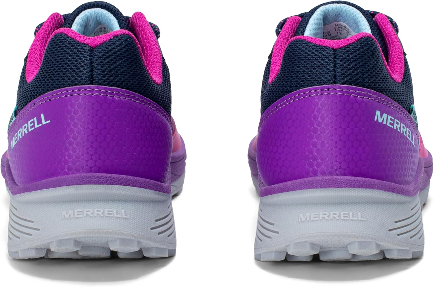 Кроссовки Merrell Unisex-Child S Nova, синий/розовый/темно-синий — фото 3