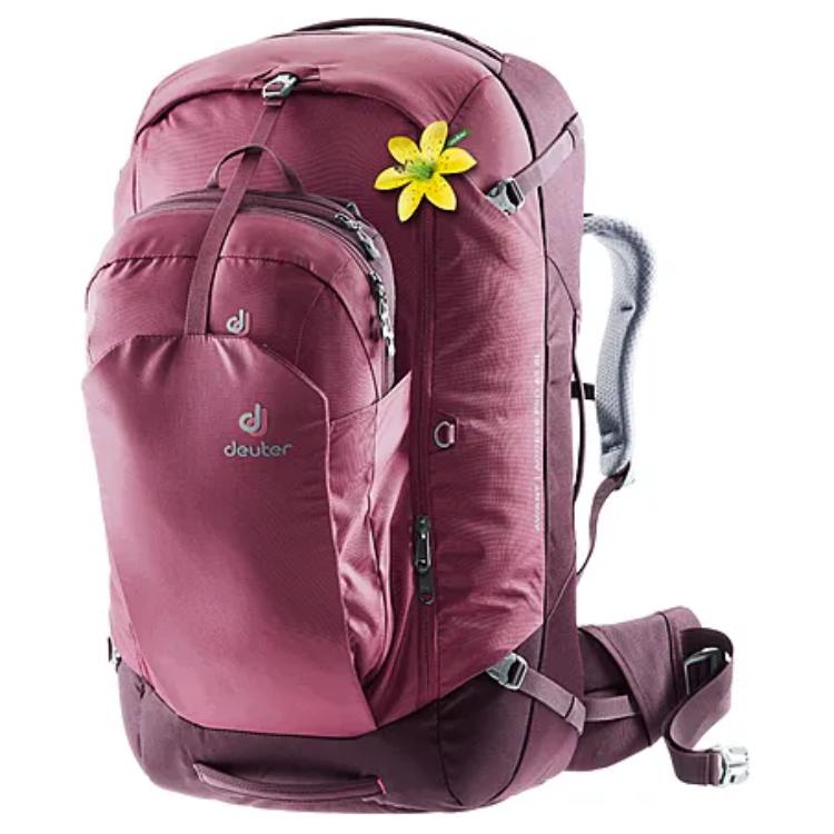 

Deuter Женский альпинистский рюкзак объемом 65 л, из полиэстера, цвет янтарно-красный