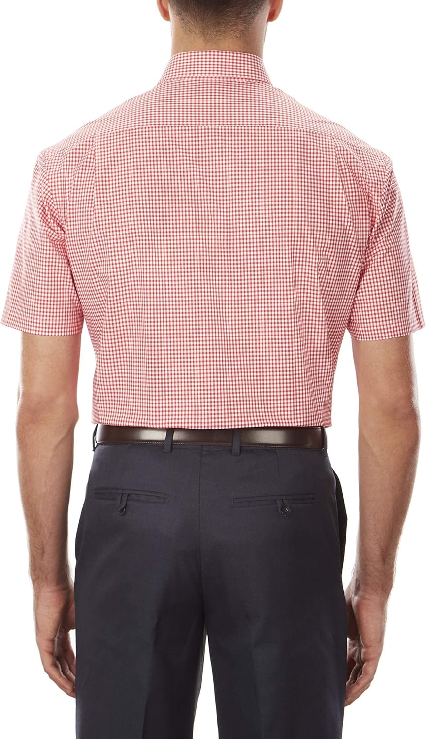 Рубашка Tommy Hilfiger с коротким рукавом и застежкой на пуговицы, Cardinal — фото 2