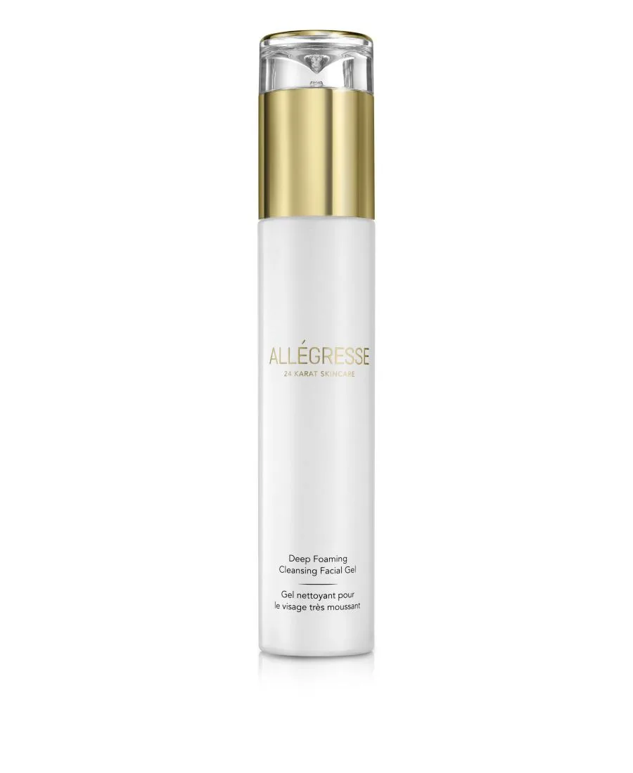 Гель для умывания Allegresse 24 Karat Skin Care — Очищающий пенящийся гель для лица 24K Skincare, 118 мл
