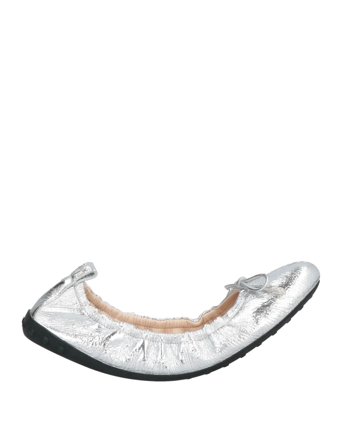 Балетки Tod'S, серебро