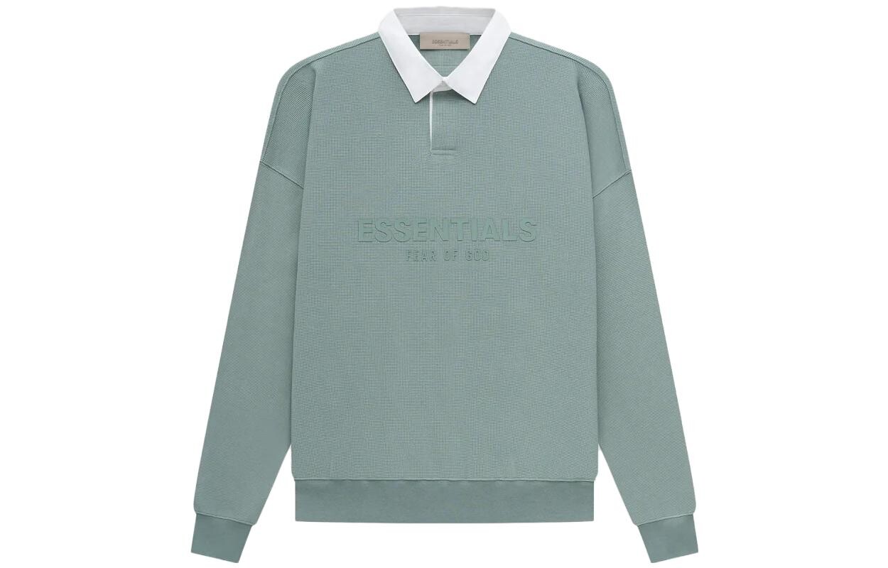 

Рубашка поло мужская Shady Blue Fear Of God Essentials, цвет Haze Blue