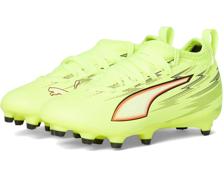 

Детские бутсы Puma Ultra 6 Match Firm/Artificial Ground (маленькие дети/дети постарше) PUMA Kids, Yellow Alert/Black/Glowing Red/Lime Squeeze