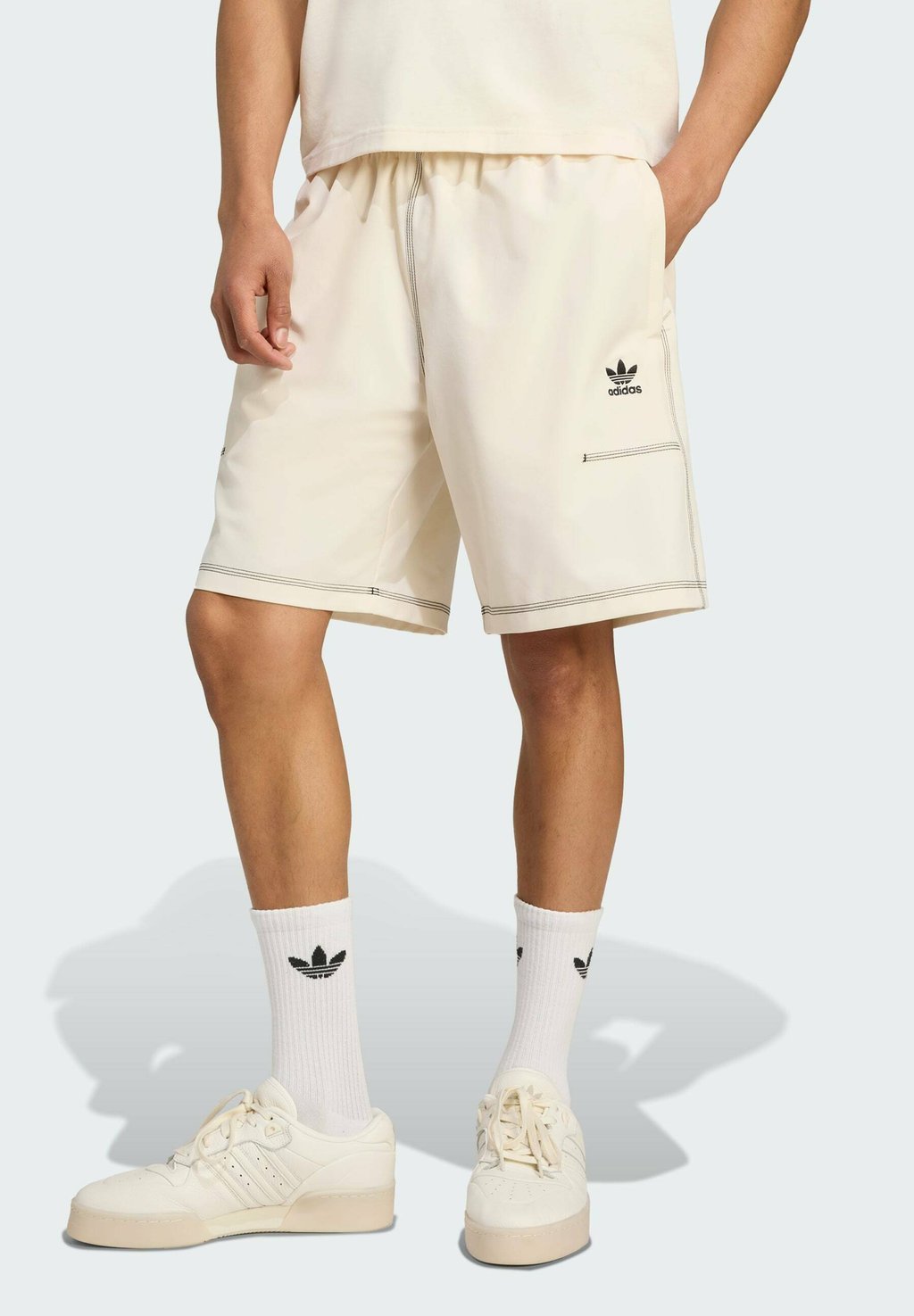 

Шорты TREFOIL ESSENTIALS - Tracksuit bottoms Adidas Originals, белый