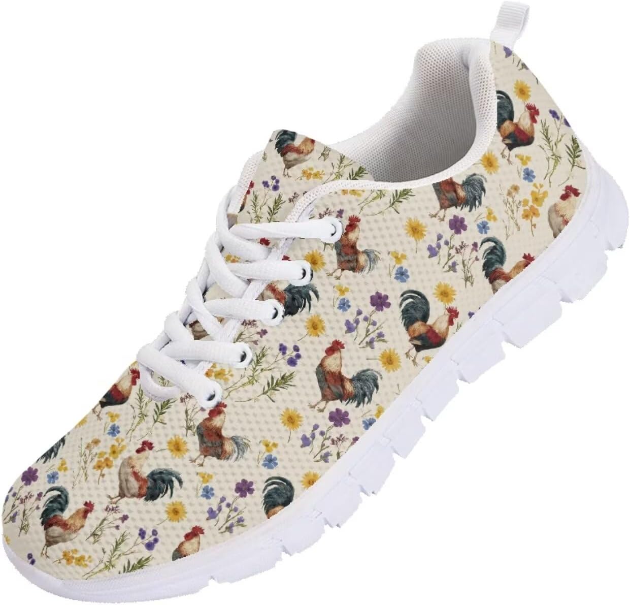 

Мужские кроссовки Funnydude Funny Print для бега, осенние удобные теннисные туфли, легкие кроссовки, Rooster