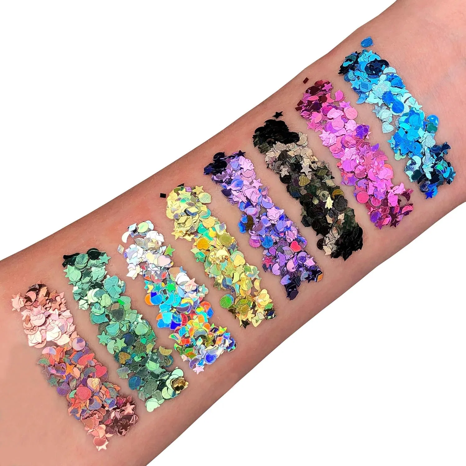 Глиттер для тела Moon Glitter Holographic Pink 3 г — фото 2