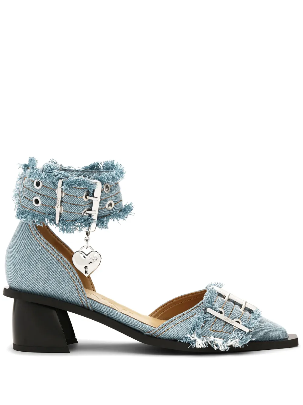 Туфли Denim Feminine 50 GANNI, синий