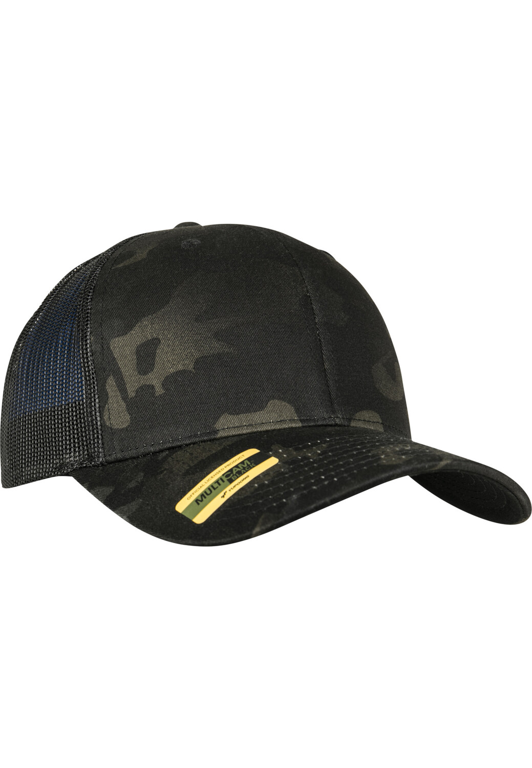 

Бейсболка Flexfit Trucker, цвет black multicam