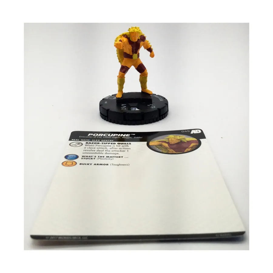 

Дикобраз #049 (R), Marvel HeroClix - Avengers/Defenders War - Singles