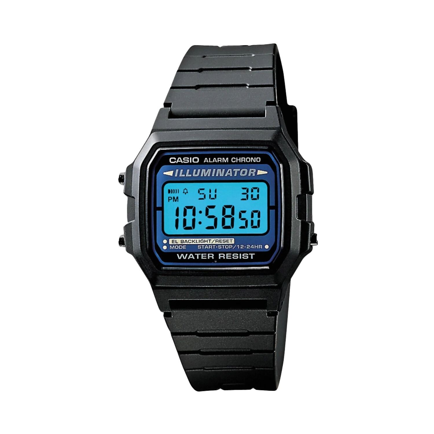 

Мужские часы с цифровым хронографом и подсветкой - F105W-1A Casio