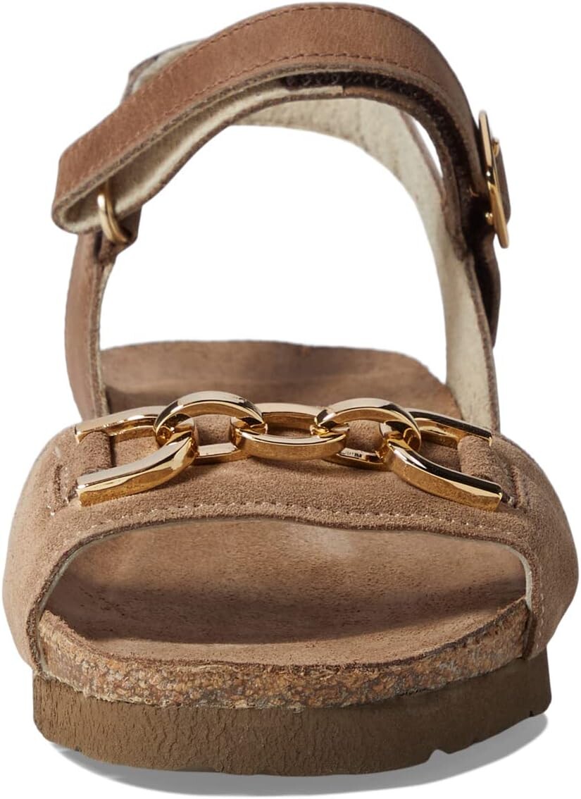 Босоножки Aubrey Naot, цвет Almond Brown Suede/Oily Bark Nubuck — фото 2