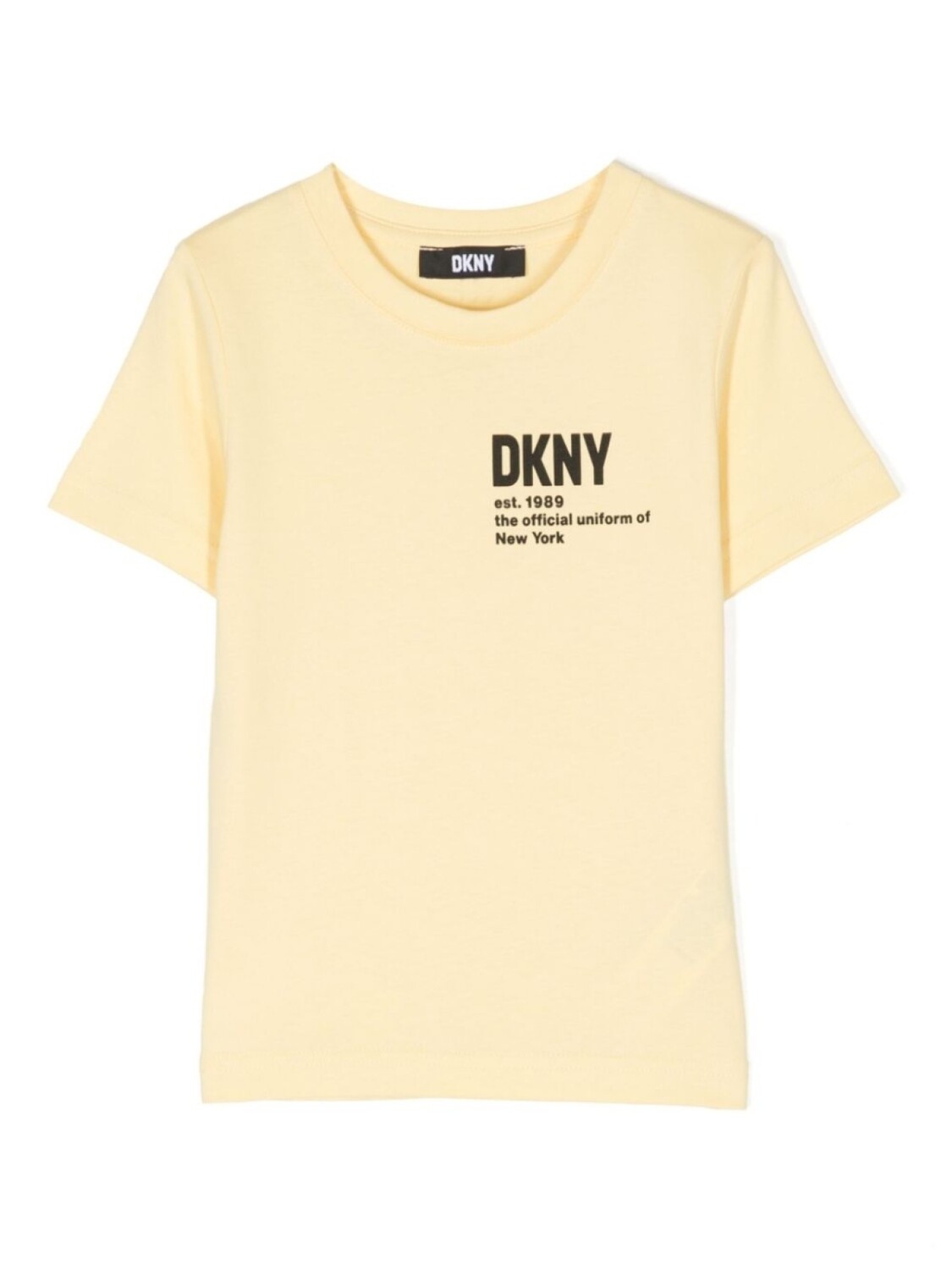 

DKNY футболка с логотипом, желтый