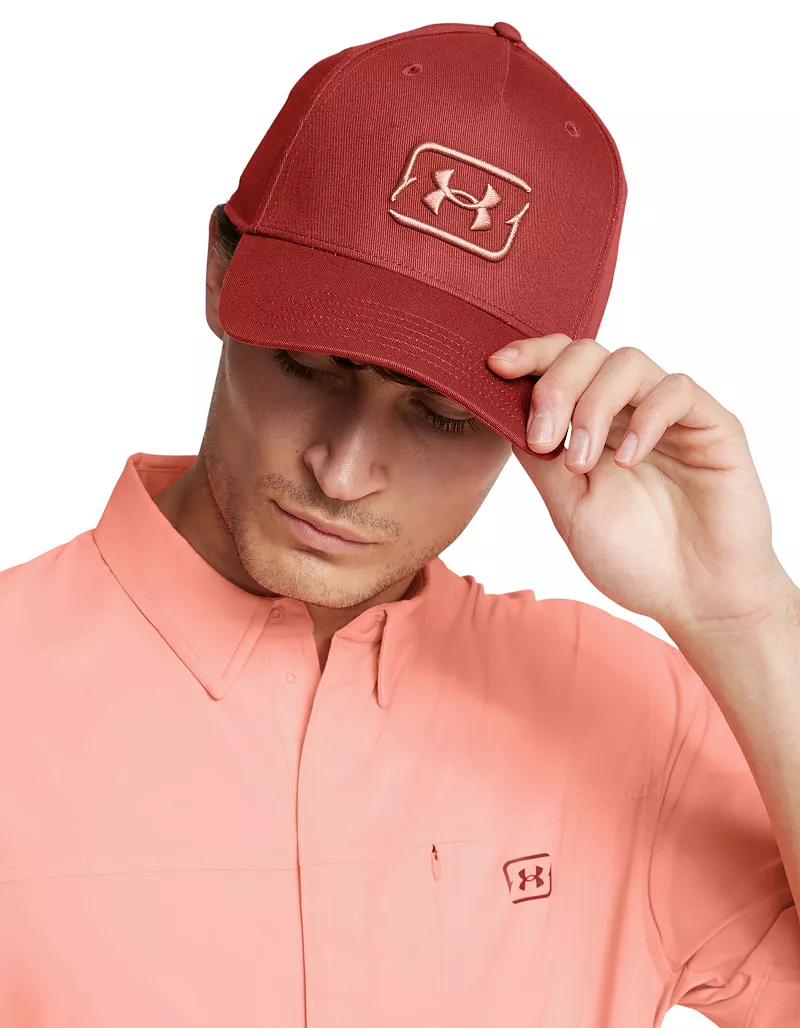 

Кепка Snapback для взрослых Under Armour, цвет Earthen Orange/Canyon Pnk