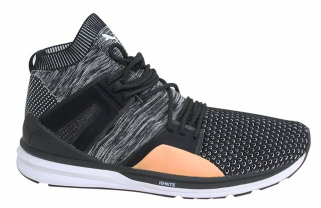 

Мужские кроссовки Evoknit moor Flame of Glory безлимитные со шнуровкой 363134 01 d81 Puma, черный