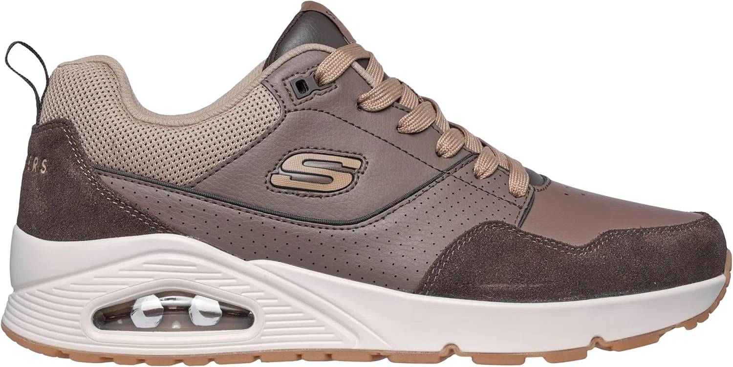 Мужские кроссовки Skechers UNO Retro One, коричневый — фото 2