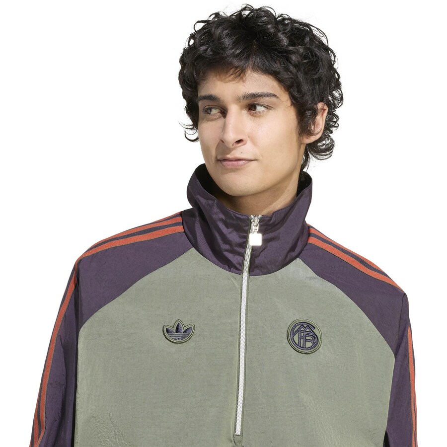 Спортивная толстовка ADIDAS ORIGINALS FC Bayern München, Olive — фото 3