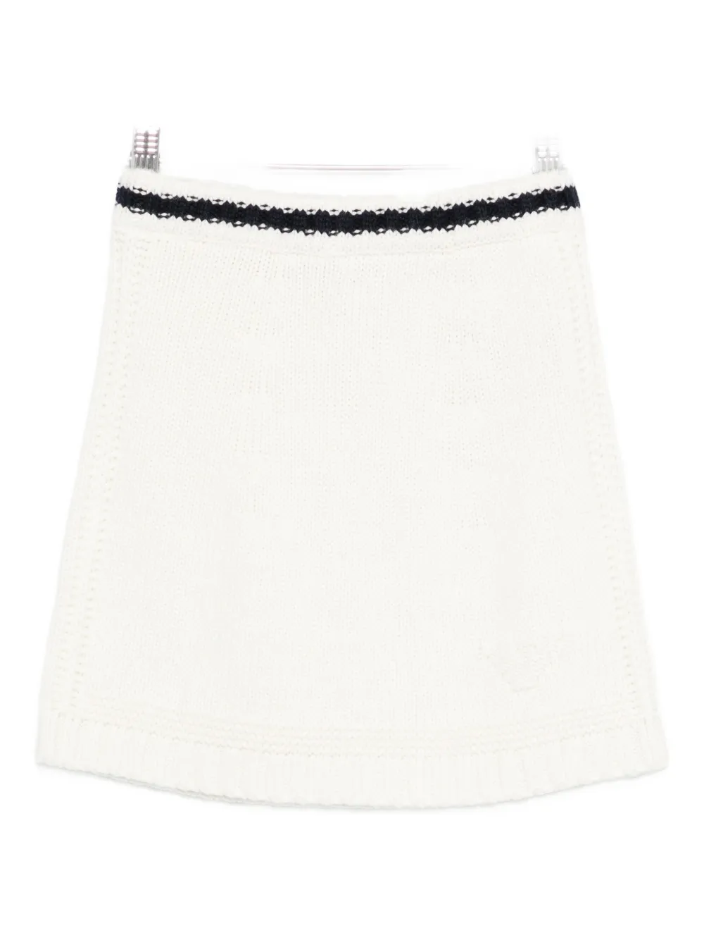 

Вязаная мини-юбка Emporio Armani Kids, нейтральный