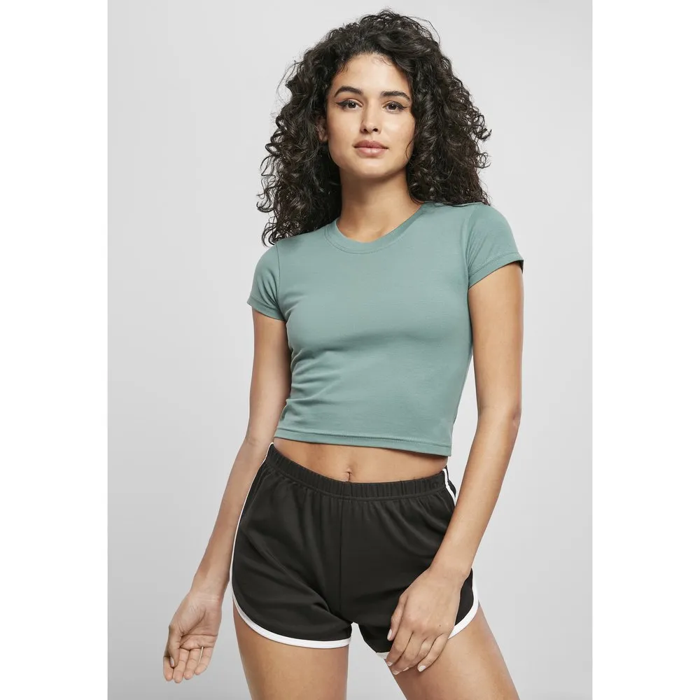 

Футболка с коротким рукавом Urban Classics Stretch Cropped, зеленый