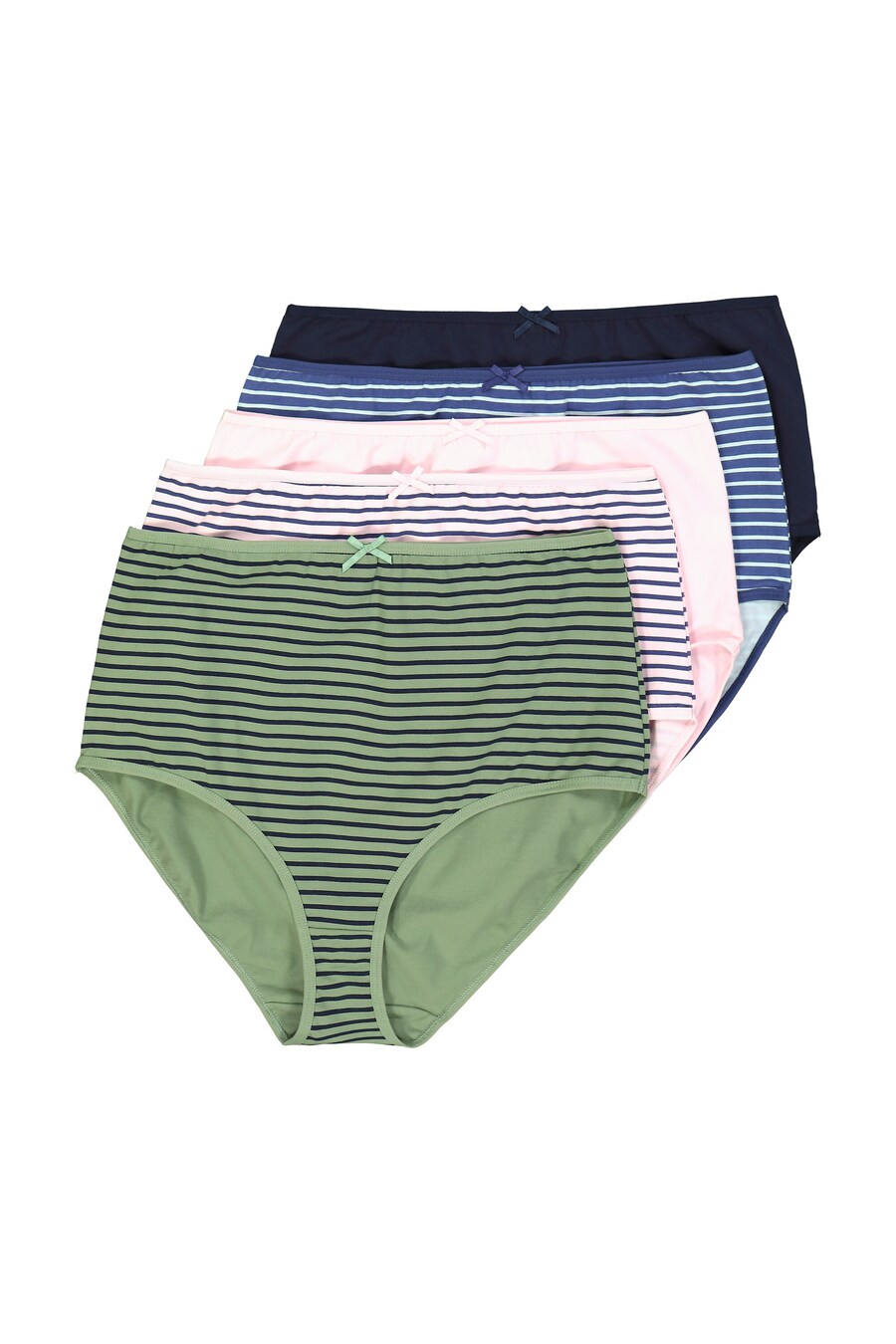 

Трусики Ulla Popken Panty, цвет marine blue/gentian/jade/rose