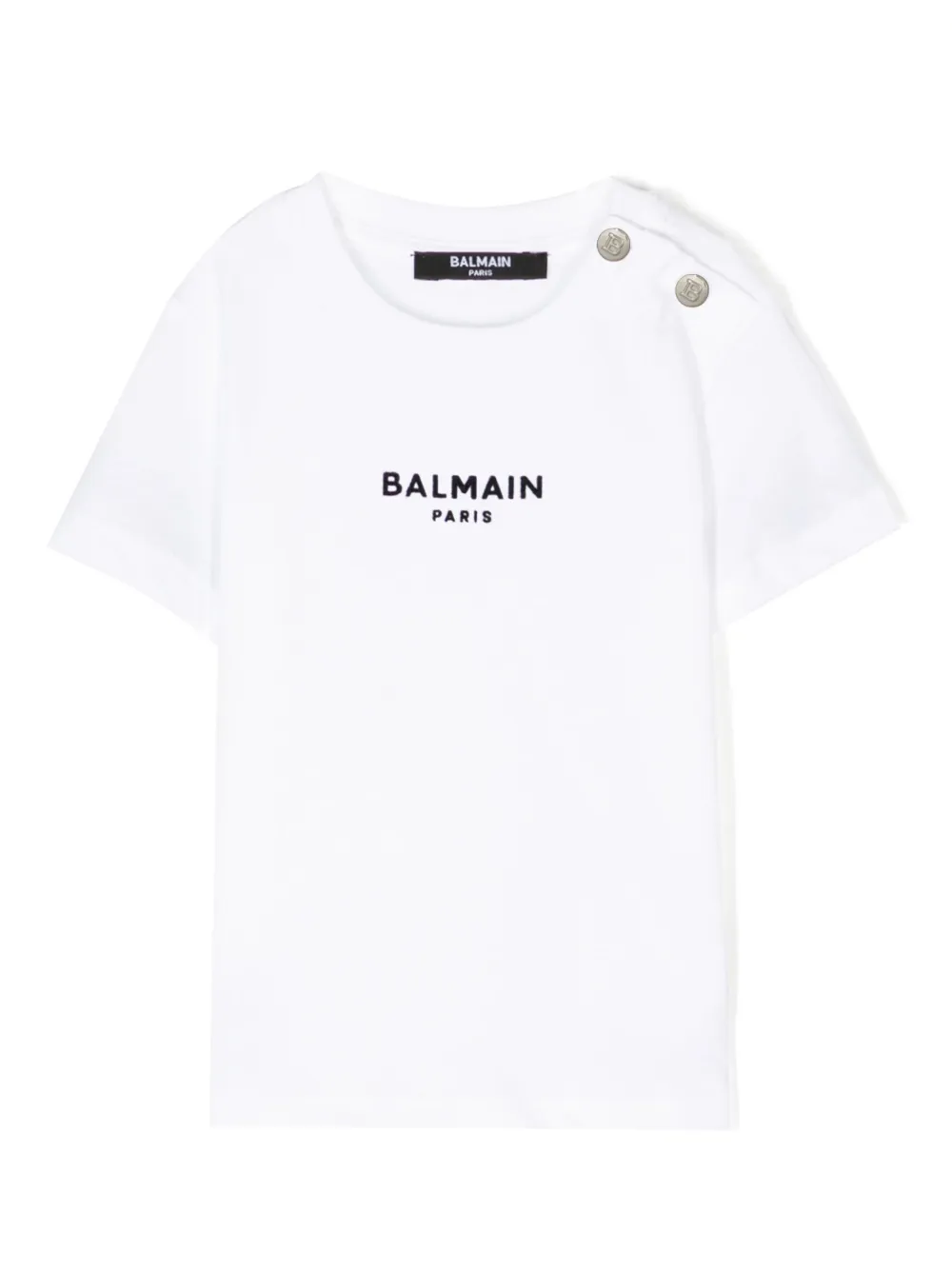 

Футболка с логотипом Balmain Kids, белый