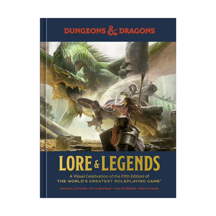 

Lore & Legends - A Visual Celebration of the Fifth Edition of the World's Greatest Roleplaying Game, D&D Themed Books (Ten Speed Press), твердый переплет