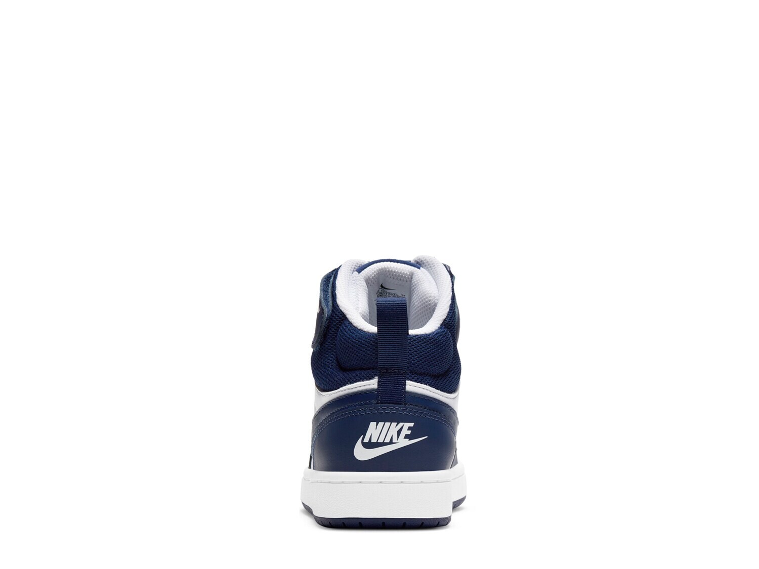 Кроссовки Nike Court Borough Low 2, белый/темно-синий — фото 2