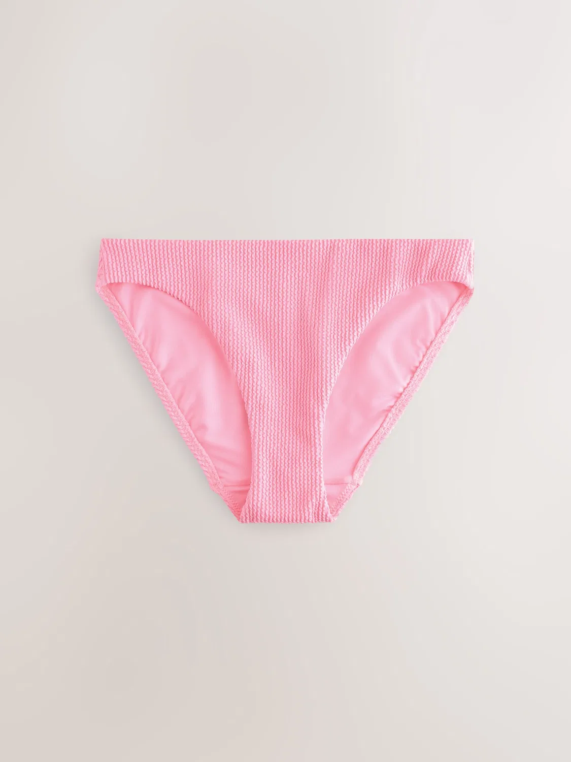 Бикини-шорты с текстурой крinkle Next, Neon Pink — фото 4
